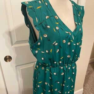 41 Hawthorn Green Floral Mini Dress XLP